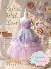 11.81英寸（30厘米）23关节可动BJD娃娃，公主换装裙，角色扮演服装套装，DIY玩具，生日和节日礼物 - 彩色 - 查看 9