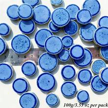 100g/3.53oz Assorted DIY Mosaic Ceramic Pieces, Containing Different Shapes And Styles Of Mosaic Ceramic Fragments Such As Cracked Circles, Teardrops, Ovals, Etc. The Colorful Mosaic Tiles Mixed Together Are Ideal For DIY Mural Creation, Tables, Steps, Door Frames, Wall Decor, Vases, Frames, Indoor Home Decor And Outdoor Garden Decoration. An Ideal DIY Craft Material For Home Decor Creators. - Multicolor - View 23
