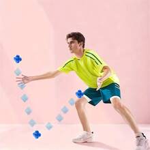 6pcs Hexagon Reaction Ball For Agility Training, Suitable For Basketball, Football, Adults Coordination & Fitness - Multicolor - View 4