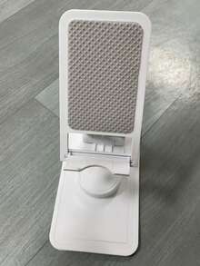 1pc 360 Degree Rotatable Foldable Portable Adjustable Desktop Phone & Tablet Stand, Universal