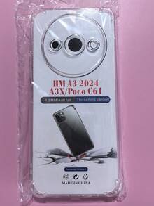 四角防震透明手机壳，兼容多种手机。透明手机壳。手机壳，手机保护套，手机套，手机套，防震手机壳，透明手机壳，简约手机壳，纯色手机壳，TPU材质防震手机壳（军规级防震） - 透明防摔 - 查看 17
