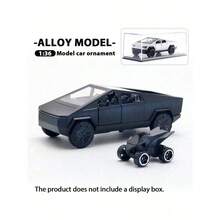 1:36 Pickup Truck Model, Collectible Realistic Zinc Alloy Model Car, Pickup Truck Decor Gift, Teenage Christmas Gift - Multicolor - View 9