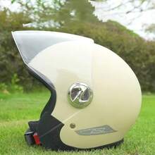 1 Pc Motorcycle Helmet Open Face Motorcycle Helmet Four Seasons For Men And Woman Helmet Motorcycle Half Face Christmas Gift, Birthday Gift
