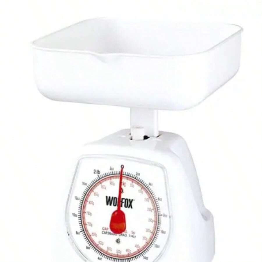 Báscula Doméstica 1 kg | Precisión para Cocina y Hogar | Modelo WF9538 Wolfox - Blanco - Ver 1
