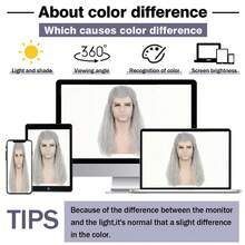 Men's Long Curly Silver Gray Wig, Halloween Cosplay Anime Costume Party Wig - Grey - View 6