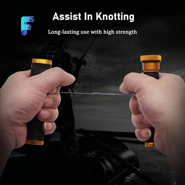 1pc FG Knot & GT Knot Tying Tool, Fishing Knot Tying Assist Device, Fishing Line Tying Tool, Fishing Tension Drag Cord
