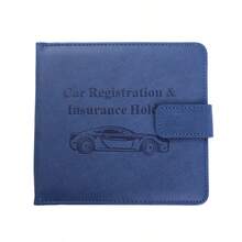 PU Leather Car Document Folder With Card Slots – Vehicle Registration And Insurance Wallet – 8 Colors Festival Graduation Teacher Appreciation Gifts Birthday Gift Mother Gifts Mothers Day Gift Holiday Essentials Graduation Gifts Cute For Women Card Wallet Travel Essential - Multicolor - View 17