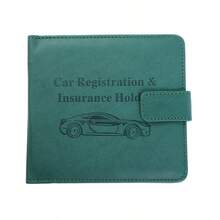 PU Leather Car Document Folder With Card Slots – Vehicle Registration And Insurance Wallet – 8 Colors Festival Graduation Teacher Appreciation Gifts Birthday Gift Mother Gifts Mothers Day Gift Holiday Essentials Graduation Gifts Cute For Women Card Wallet Travel Essential - Multicolor - View 7