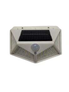 100 LED Solar Lights, 3 Working Modes, Solar Powered Security Lights, Motion Sensor Lights, Wireless IP65 Waterproof, Suitable For Garden Fence, Patio And Garage Platform - Multicolor - View 14