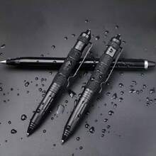 Tungsten Steel Tactical Pen, Multi-Functional Car Window Breaker, Essential For Emergency Escape, Military Survival Pen, With Glass Breaker, Suitable For Men And Outdoor Use, Tactical Pen, Pocket Pen, Outdoor Gear, Survival Gear, Compact Design, Rugged Style, Robust Construction, Precision Engineering, Writing Instrument, Multi-Functional Pen, A Gift For Men, Fathers, And Husbands From Outdoor Enthusiasts.