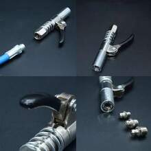 US 2 Pack Grease Gun Coupler Locks Onto Fittings Long-Lasting Rebuildable Tool - 2 Pack - View 3