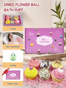 6件装可爱蛋糕造型浴盐礼盒 | 马卡龙配色 + 柔美蛋糕造型 + 逼真奶油细节 | 快速溶解，泡沫丰富，持久留香 | 适合作为生日礼物、妇女节礼物、闺蜜礼物、节日礼物或日常放松之选 - 彩色 - 查看 7