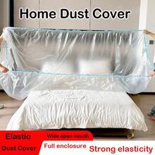 Funda antipolvo con borde elástico, sábana ajustable de cobertura completa, funda antipolvo para sofá y muebles para dormitorio, Día de la Mujer, artículos de viaje, recuerdos de boda, Y2K, dormitorio, accesorios de coche para mujer, decoración de cocina - Multicolor - Ver 9