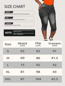 WGXWGX Womens Capri Jeans Casual Fashionable Denim Pants With Side Button For Spring And Summer Stylish Capri Trousers Comfortable Wear - Xanh đậm - Xem 7