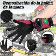 Guantes Proteccion para Motocicleta para Hombre y Mujer PZ05, Pantalla Tctil De Dedo, Guantes De Moto para Proteccin Completa - inicial - Ver 3