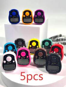 100 Digit Tally Counter With Buzzer And LED Flashing Light, Resettable Function, Adjustable Strap, High Quality For Sports, Events, Counting, Praying And More - Multicolor - View 13