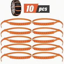 10/20pcs 90cm Universal Tire Anti-Slip Chains, Suitable For Off-Road Vehicles, Tire Anti-Slip Straps For Snow, Mud, Emergency Traction
