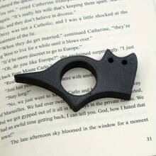 1个猫咪拇指书页夹，黑色猫咪拇指书架，单手阅读书签，阅读配件，便携式拇指书架，送给爱书人的礼物，适合生日、派对、毕业典礼等场合 - 彩色 - 查看 8