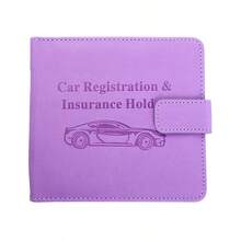 PU Leather Car Document Folder With Card Slots – Vehicle Registration And Insurance Wallet – 8 Colors Festival Graduation Teacher Appreciation Gifts Birthday Gift Mother Gifts Mothers Day Gift Holiday Essentials Graduation Gifts Cute For Women Card Wallet Travel Essential - Multicolor - View 18