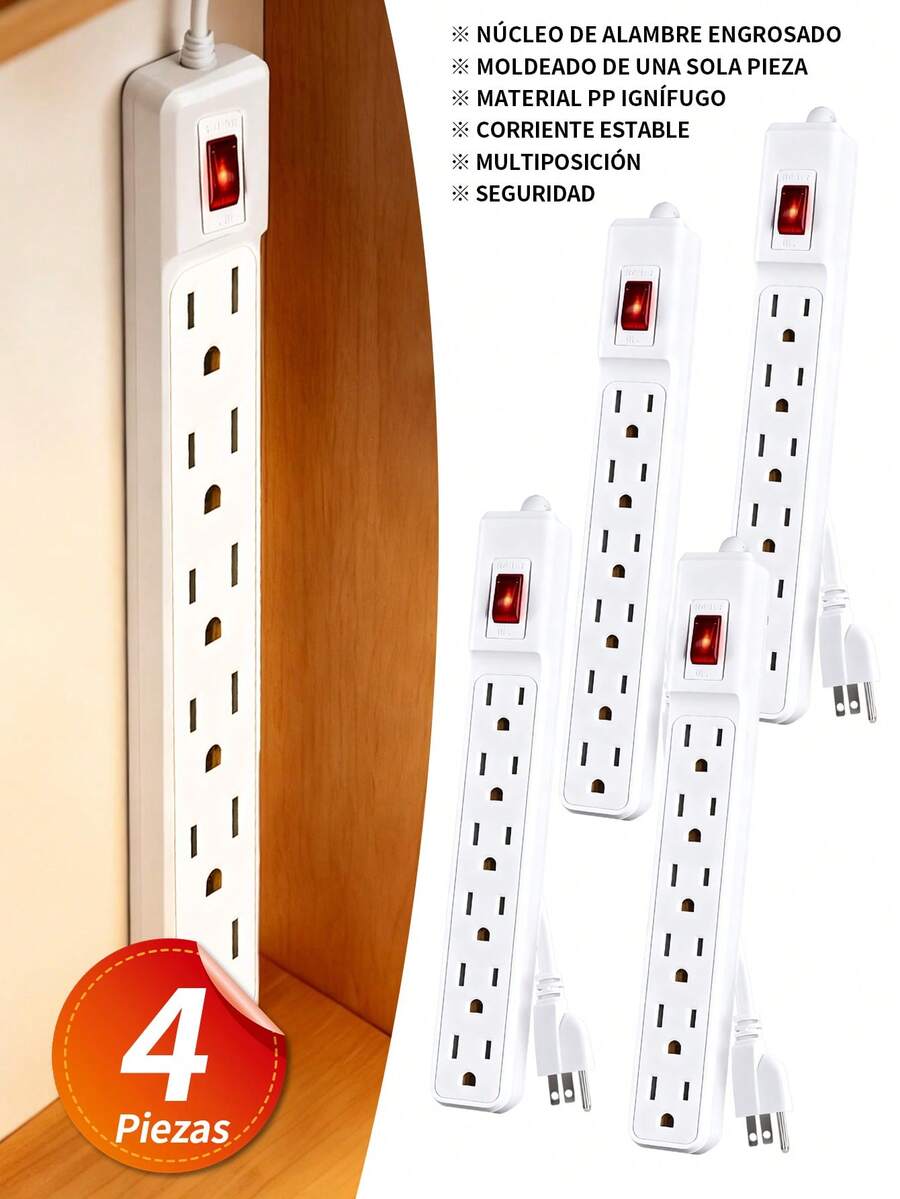 Adapters & Multi-Outlets - 4 Pieces - View 1