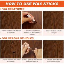 Professional-Grade Wood & Laminate Repair Kit – 36-Piece Restorative Touch-Up Set With Beeswax Putty & Precision Markers For Scratches, Cracks, Holes & Discoloration On Floors, Furniture, Cabinets & Doors - one-size - View 8
