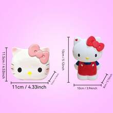 SANRIO 1 recipiente organizador em formato de caneta, ideal para decoração de mesa de maquiagem e ferramentas. Disponível em dois estilos. Perfeito para uso diário. (O produto apresenta pequenos defeitos. Caso isso seja um problema para você, por favor, não compre.) - Multicolorido - Ver 11