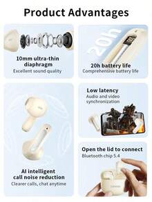 Lenovo EA140 Bluetooth headset wireless ear clip open non-in-ear long-lasting sports running ear hanging call suitable for Xiaomi Huawei - 黑色 - 查看 8