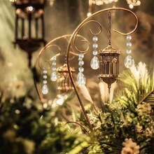 10/20/30 Pcs Ramadan Decoration Ramadan Decoration Wedding Decoration Event Party Centerpiece Decor Teardrop Crystal Christmas Ornaments For Tree Decorations, Hanging Clear Acrylic Snowflake Ornaments For Christmas Tree Indoor Home Decor, Snow Flake Stars Winter Wonderland Party Supplies - TearDrop - View 1