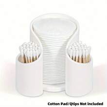 1 Hộp đựng đồ dùng nhà tắm nhỏ gọn - Hộp đa năng để bàn được thiết kế cho phòng tắm, có thể phân loại và cất giữ thảm tắm, bông gòn, chỉ nha khoa (có hộp đựng chỉ nha khoa), cũng thích hợp để đựng đồ trang điểm; được làm bằng nhựa nhẹ, thiết kế để bàn không cần lắp đặt thêm, sẵn sàng sử dụng ngay khi mở hộp; một phụ kiện phòng tắm hiện đại thiết yếu giúp giữ cho mặt bàn phòng tắm của bạn gọn gàng với thiết kế nhiều ngăn. - Nhiều màu - Xem 11