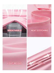 女童休闲标语爱心印花短袖T恤，夏季 - 粉色 - 查看 5