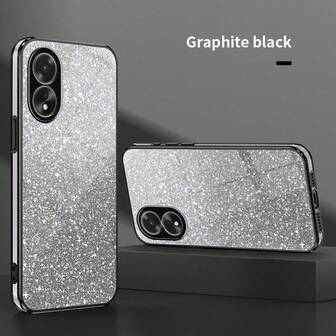 1pc Fashionable Glitter Gradient Rhinestone Protective Phone Case, Gift For Girlfriend, Christmas Gift, Compatible With Samsung Galaxy S26-S20, A02S-A07, A11-A17/A20-A70, Redmi Note 7/8/9/10/11/12/13/14/15/A5/A3/A2/A1/9/10/12/13C/14C/15C, OPPO, Honor MAGIC 5/6/7 LITE, HW, Realme, Reno