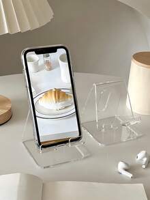 Desk Phone Stand Desktop Phone Holder Convenient Charging Non-Slip Design Suitable For Mobile Phone Tablet Multiple Scenarios Birthday Gifts Graduation Gifts For Women Men's Gift Family Mother Friends Valentine's Day Home & Office Decor Office Desk Accessories Home Essentials Household Items Room Decor Travel Essentials - Multicolor - View 2