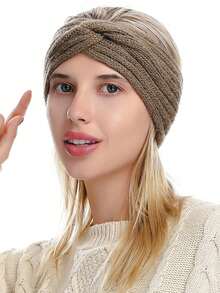 3pcs Women's High-Quality Outdoor Knitted Headbands, Essential Autumn/Winter Accessories - Scarves, Hair Accessories, Soft Headbands Women Hair Band - Multicolor - View 4