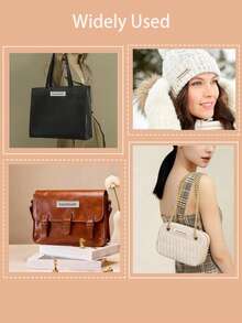 12个耐用合金手工标签，适用于缝纫、编织、钩编、包包、帽子、娃娃衣服、毛衣、项链、围巾、手工艺品、服装、手提包和DIY工艺品。金属包标签、手工工艺标签、手工包标签和手工钩编标签是手工爱好者和朋友的理想选择。 - 彩色 - 查看 6