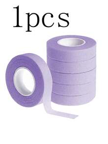 Eyelash Extension Tape – 1/3/6 Rolls Breathable Non-Woven Micropore Silicone Gel Lash Tape For Sensitive Skin, Under-Eye Pads & Lash Isolation – Gentle, Residue-Free Makeup Auxiliary Tape For Eyeshadow, Eyeliner & Precise Eye Makeup Finishing, 9m/Roll. - Multicolor - View 13