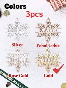 1/3/5 Stück personalisierte Holz Weihnachtsornamente, personalisierte Namensanhänger, Weihnachtsdekoration, personalisierte Weihnachtsornamente, individuelle Weihnachtsbaum Dekoration, Holz/Acryl Dekoration, Geschenkanhänger, Ihr Logo Multifunktional, ornamental exquisit, stilvoll, niedlich, Holz/Acryl Dekoration, Weihnachtsfiguren, Weihnachtskugeln mit Namen, Laser geschnittenes Namensschild, persönliche Geschenkanhänger, Weihnachtsanhänger, Erste Weihnachten, Weihnachten 2025 Feiertage, personalisierte Ornamente 2025