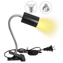 UVA UVB 爬行动物加热灯泡（2 个装），110V 可调 360° 旋转加热器，适用于龟缸、蜥蜴、蛇和活体植物栖息地 - 日規A型插(100V) - 查看 8