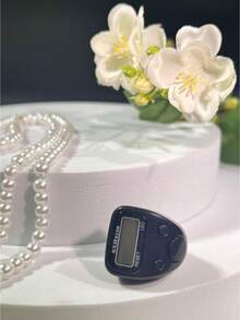 Contador digital LED de moda, contador digital portátil brillante multicolor con pulsador manual, adecuado para inventario de manualidades/recuento diario de artículos pequeños - Multicolor - Ver 11