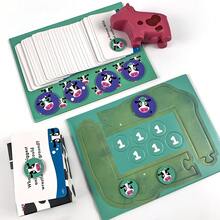 Cow-Themed Adult Party Game (18x14cm) - Interactive Group Game For 4-20 Players - Ideal For Adult Game Nights, Large Gatherings & Lighthearted Social Fun (Novelty Cow Toy Component, Engaging Multi-Player Entertainment For Mature Groups)