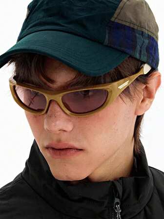 1 st Y2K Punk Hiphop Mode Modeglasögon, Gatumode Glasögon För Män Och Damer, Modeglasögon För Utomhus, Modeglasögon För Fest, Modeglasögon För Semester, Accessoarer För Resor Och Bilar, Fotorekvisita