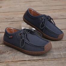 Lace-Up Casual Women's Low-Top Sneakers, Lace-Up Design For Easy Wear, Lightweight And Comfortable For Daily Commute - Blue - View 7