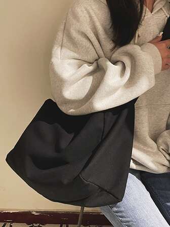 Women's Crescent Crossbody Bag - Lightweight Fabric Shoulder Sling With Roomy Interior