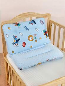 1个新生儿枕头，透气婴儿枕，柔软舒适，舒缓孕肚，可水洗，男女宝宝均适用 - 彩色 - 查看 5