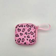 Girly Style Shockproof 1pc EVA Material Square Earphone Case With Zipper Closure, Crush-Resistant, Portable Handheld Storage Box For Bluetooth Earphones/USB Drives/Coins/Keys, With Mesh Pocket And Soft Divider, Compact And Lightweight, Unisex Travel Pouch Birthday - Multicolor - View 23