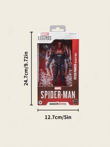 Hasbro 漫威传奇系列 - 游戏宇宙 彼得·帕克速度战衣 | 官方授权，酷炫玩具套装，圣诞节/生日礼物，ABS塑料材质，漫威粉丝，蜘蛛侠 - 彩色 - 查看 10