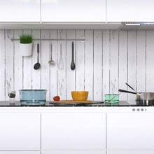 1 Roll Wood Grain Self-Adhesive Wallpaper, White Wood Grain Vinyl Waterproof Removable Wallpaper For Bedroom, Dorm, Kitchen Cabinet And Countertop Renovation, Easy DIY Installation, 17.7" X 393.7"/196.8"/118.1"/39.3" - White - View 5