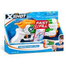 ZURU XSHOT Water Micro Fast-Fill Water Blaster, Summer Watergun, XSHOT Water Toys, Fills With Water In Just 1 Second - Multicolor (Random Style) - View 8