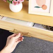 2/4/8pcs Of Elegant Aluminum Alloy Tray Handles - Sleek Metallic Finish, Perfect For Kitchenware, Drawer & Door Organization, Includes Screw Group For Secure Installation, Kitchen Drawer Handles| Sleek Metallic Finish| Aluminum, Tray Holder - Multicolor - View 3