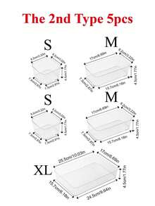 1 pezzo/4 pezzi/5 pezzi/6 pezzi, Scatola portaoggetti da scrivania versatile con divisori incorporati per un'organizzazione semplice di cancelleria e articoli essenziali quotidiani nei dormitori degli studenti, contenitore impilabile trasparente disponibile in più dimensioni, organizer da scrivania ideale per spazi di studio, decorazioni autunnali e natalizie, perfetto per la decorazione della stanza e della casa, migliora l'estetica della tua camera da letto, celebra le festività autunnali ed eleva il tuo ambiente di studio con soluzioni di archiviazione eleganti e funzionali.