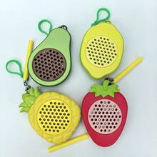 Creative Fruit Party Mini Magnetic Decompression Board, Party Keychain Gift Pack, Cute Fashion Student Keychain, Intellectual Fun Pen Holder Stress Relief Couple Pendant, Suitable For Thanksgiving, Christmas Gifts - Mixed Colors - View 3